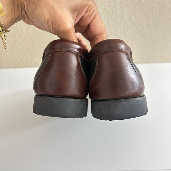 Allen Edmonds Men's Nashua Tassel Loafers in Black Brown Colors Narrow Fit sz 11 - Picture 15 of 15